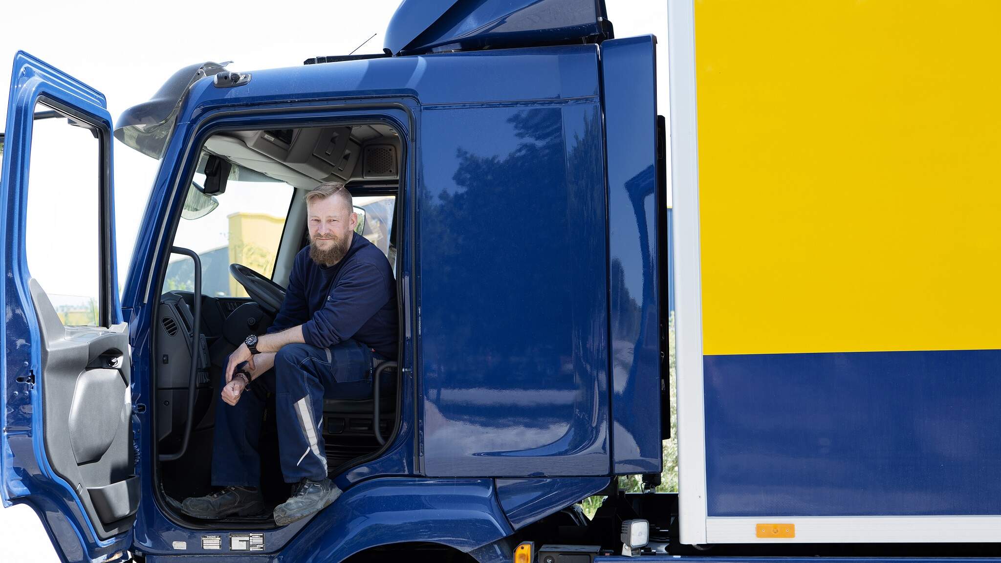 Som lastbilchauffør handler Mads Løvgreen Jensens hverdag ofte om at finde den perfekte balance mellem planlægning og fleksibilitet.